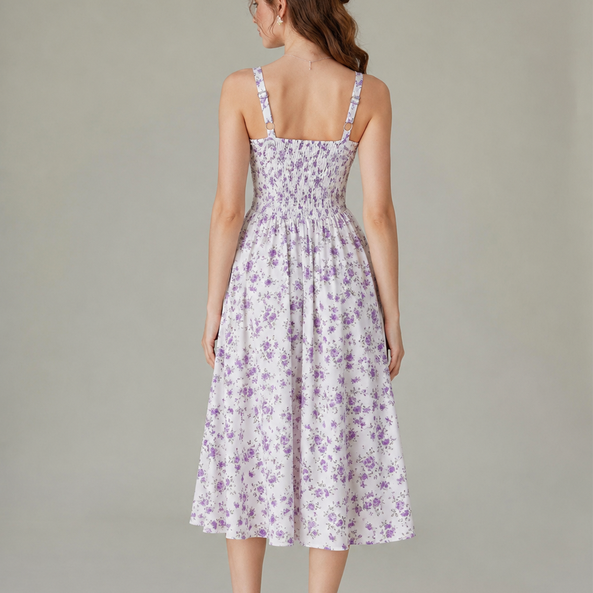 This Week's Special Price 🍃Floral Corset Milkmaid Midi Dress