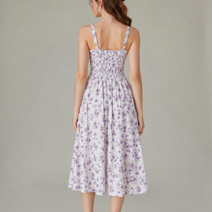 This Week's Special Price 🍃Floral Corset Milkmaid Midi Dress