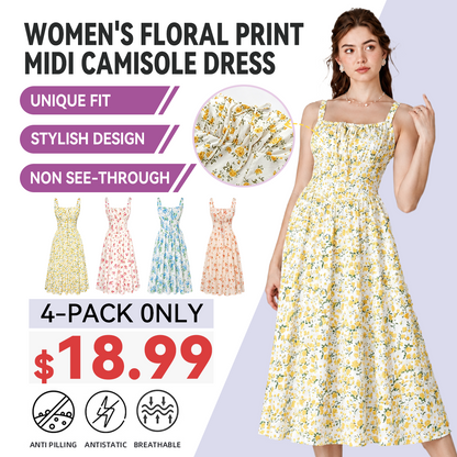 This Week's Special Price 🍃Floral Corset Milkmaid Midi Dress