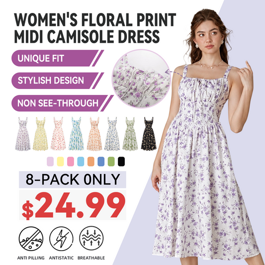 This Week's Special Price 🍃Floral Corset Milkmaid Midi Dress